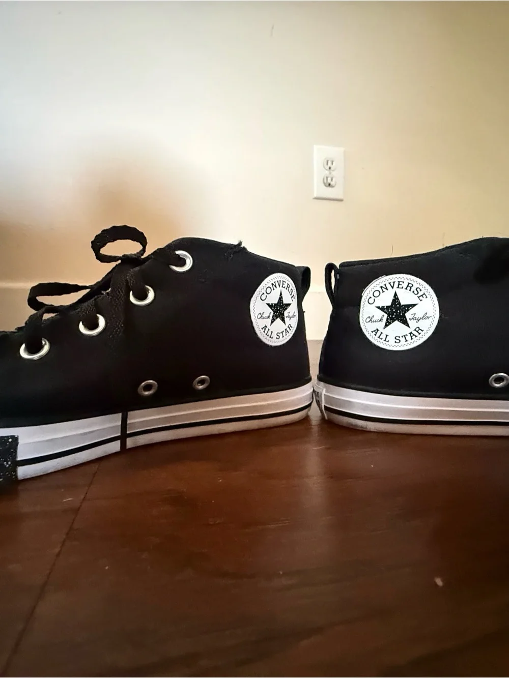Converse Kids Black High Top Chuck Taylor Sneakers